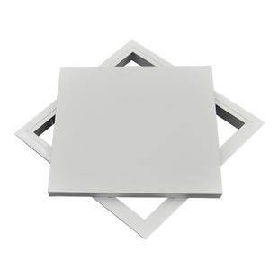 卫生间吸磁铝合金检修口装饰盖隐形检查孔门石膏板吊顶中央空调