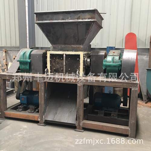 供应 多功能金属撕碎机 双轴废钢破碎机 玩具塑料轮胎撕碎机价格
