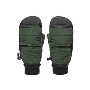 Dimito专业滑雪手套男女防风保暖户外骑行手套 22 EASY ZIP BLOCK