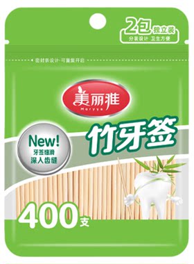 3600支美丽雅牙签独立包装