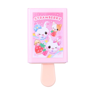 2件包邮 日本Q-LiA会消失的冰棒橡皮擦 卡通创意可爱萌趣魔术玩具