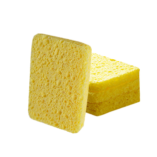 天然木桨海绵刷碗洗碗不沾油抹布厨房专用清洁神器泡沫魔力擦加厚