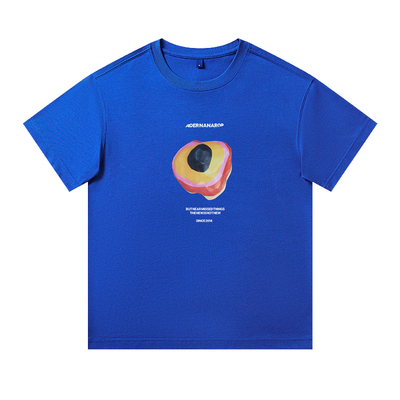 ADERNANA果核印花短袖T恤