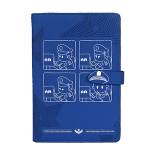 蜀黍家打工人笔记本因公致秃创意搭扣记事本党建宣传办公笔记本