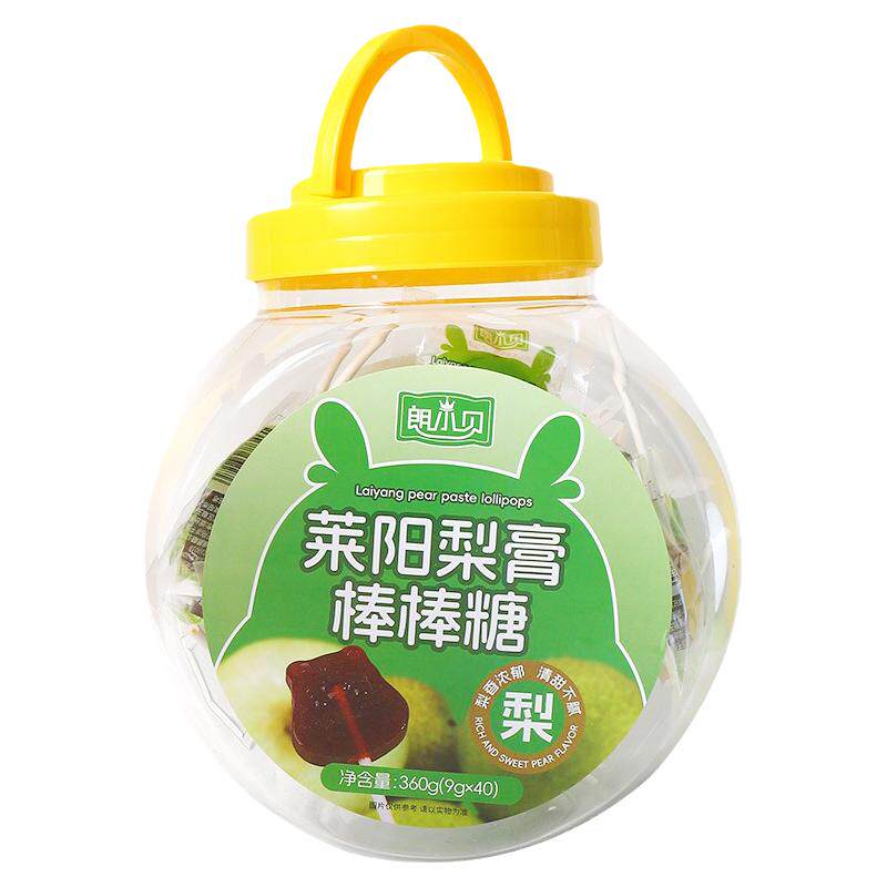 朗小贝莱阳梨膏棒棒糖卡通山楂棒