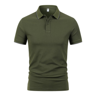 522索罗娜高端polo衫工作服定制印logo夏企业团体t恤短袖纯棉工装
