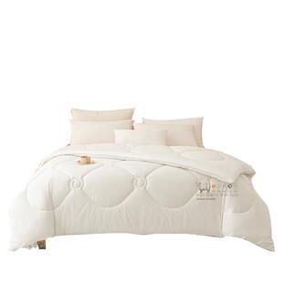 猫人羊毛被子被芯100纯羊毛冬被羊绒被加厚保暖宿舍单人春秋被褥