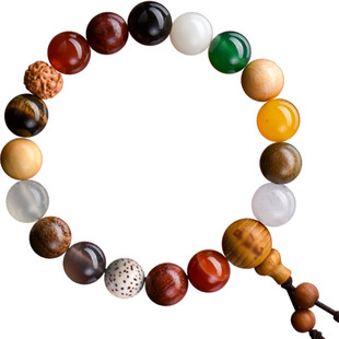 灵隐生肖十八籽手串平安本命年菩提手链正品文玩佛珠锦鲤礼物情侣