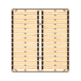 排骨架床架加厚实木排骨架床板可折叠床架可定制双人钢架龙骨架子