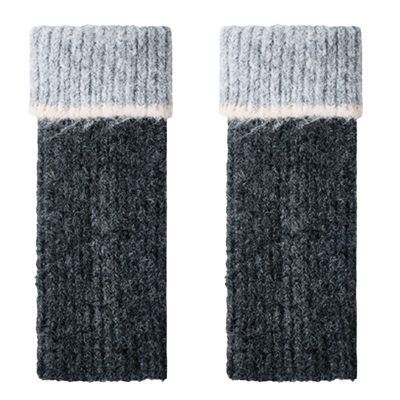 羊毛翻边袜套堆堆袜子保暖腿套