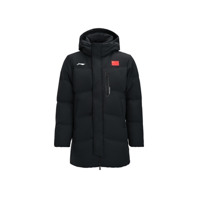 李宁2025新款超轻羽绒服中长款