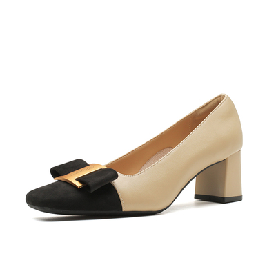 艾可妙~巨舒适！法式小香风单鞋