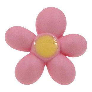 可爱卡通花形纽扣宝宝塑料白色灰色粉色花朵开衫毛衣外套儿童扣子