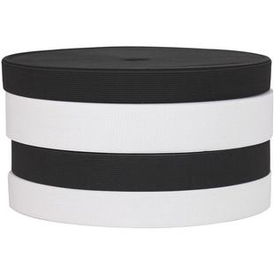 松紧带宽高弹力耐用加厚儿童裤子腰黑色橡皮筋带松紧绳细橡筋裤头