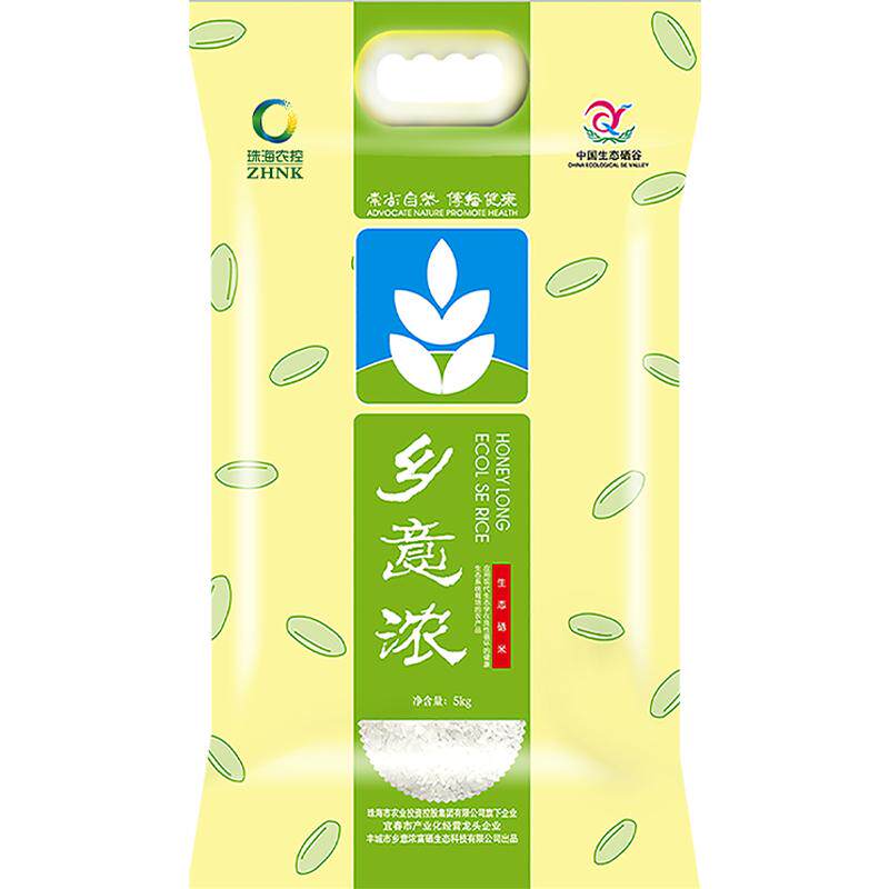 乡意浓生态硒米江西丰城丝苗米含硒大米籼米香米真空袋5kg