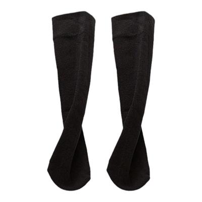 6双永春冬款精梳棉短袜女秋冬加绒加厚保暖黑肉色短筒袜子中筒袜