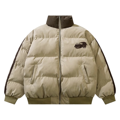 【限时优惠】立领刺绣加厚棉服