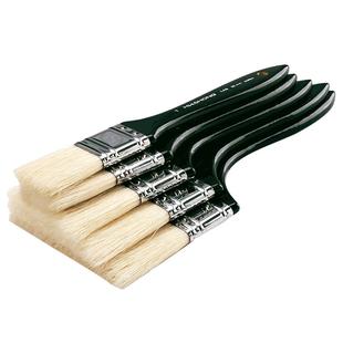 韩国Hwahong华虹猪鬃画笔丙烯油画排笔绘画墙绘水粉画笔刷子画画美术手绘145底刷笔颜料用油画板刷笔刷大小