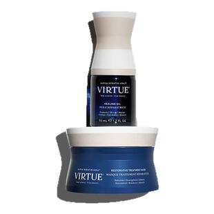 VIRTUE角蛋白高能发膜150ml+护发精油50ml密集修护受损滋养修护