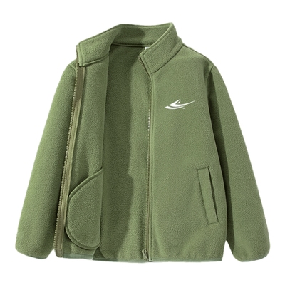 lachapellekids儿童立领开衫加绒