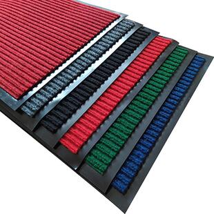 双条纹地毯PVC加厚卷材走廊楼梯过道防滑垫进门家用吸水门垫裁剪