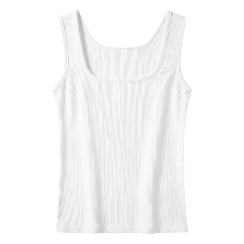 棉吊带背心女春夏季薄款内搭不带胸垫遮副乳修身外穿打底无袖上衣