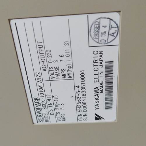 议价JUSP-ACP30LA-N1/SGDK-1010AFAY22/SGDK-0505AFAY22安川驱动