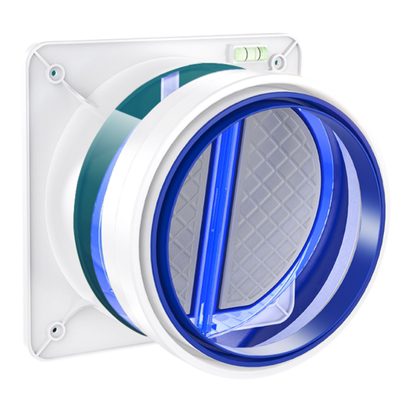 厨房烟道止逆阀抽油烟机排烟管逆止阀卫生间止回阀单向止烟阀专用