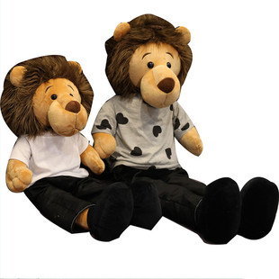 永远的君主李敏镐同款狮子玩偶毛绒玩具可爱布娃娃公仔送女生礼物