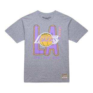 76人NBA官方正品MN勇士湖人夏季纯棉透气运动休闲短袖T恤男女