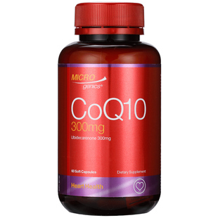 Microgenics辅酶Q10胶囊300mg60粒 MCG保护心脏q10心脏活力中老年