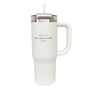 大容量保温杯女生高颜值带吸管冰霸水杯新款2025办公室男款杯子