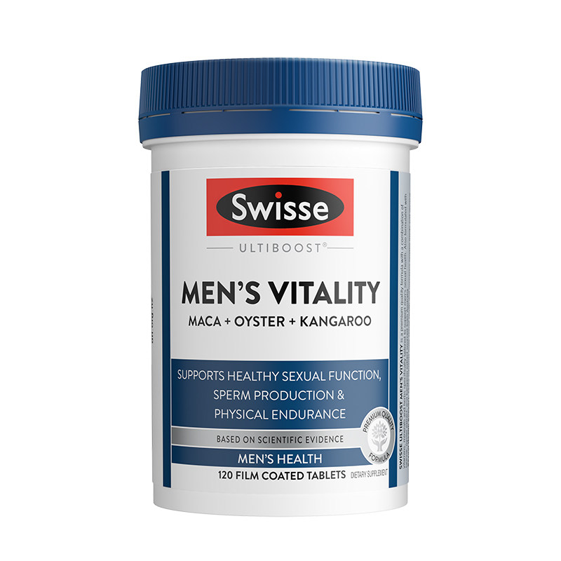 Swisse男士玛卡牡蛎活力片