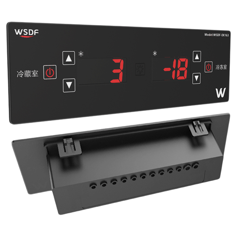 商用冰箱温控器四六门柜展示柜冰柜台双温冷冻冷藏面板厨房EK163