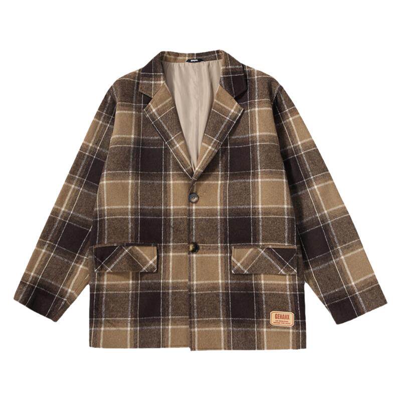 春季新款宽松百搭西服