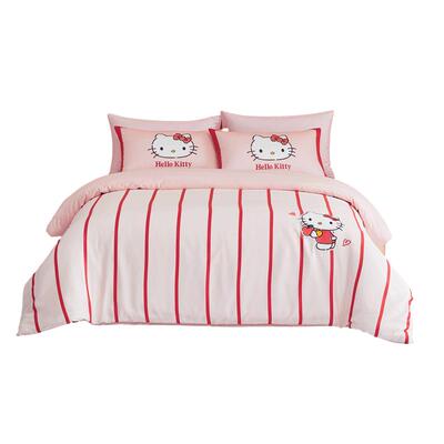 水星家纺长绒棉四件套