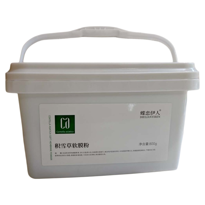 蝶恋伊人积雪草软膜粉800g方桶装