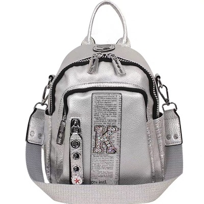 高级感双肩包女时尚潮流女士背包