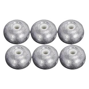 散装陶瓷铅坠远投定位海竿抛杆鲢鳙爆炸海钓钓鱼通心定风空心坠子