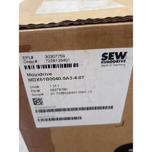 议价全新原装SEW变频器MovidriveMDX61B004维修