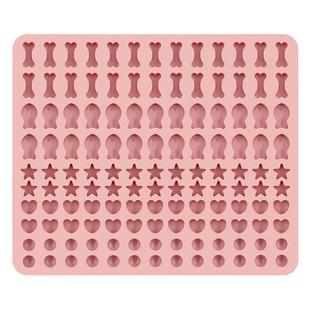 硅胶垫烘焙模具迷你宠物零食狗粮烤盘饼干卡通动物巧克力小猫爪模