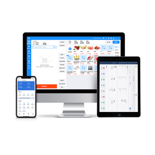 收银系统超市零售便利店服装店饭店充值储值积分餐饮美发理发会员卡进销存管理软件商用收款机电脑一体收银机