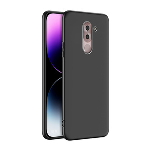 秋昊适用于华为荣耀畅玩6X手机壳送钢化膜bln一al10磨砂honor6x简约荣耀六叉保护套blnal40软壳blnal20防摔bl