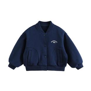 【商场同款】马克珍妮女童活力运动棒球服儿童外套春秋上衣241291