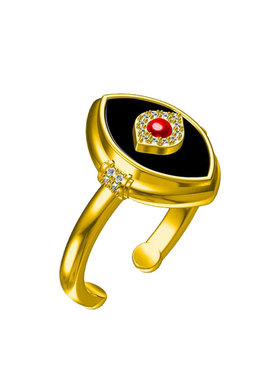 复古戒指圈外羊原创设计