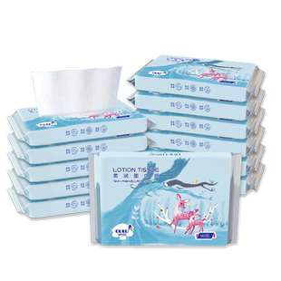 【秒杀】鸥露本色抽纸实惠装餐巾纸欧露便携卫生纸整箱面巾纸30包