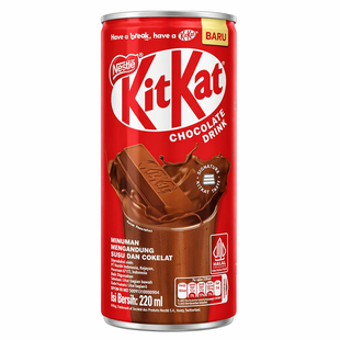 雀巢奇巧KitKat巧克力220ml罐装饮料印尼进口朱古力可可牛奶饮品