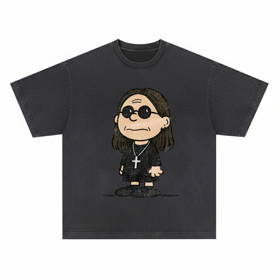 Ozzy Osbourne 短袖T恤奥兹奥斯本Black Sabbath金属摇滚乐队男女