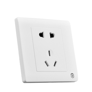 赞牌开关插座墙壁86型一开五孔电源家用暗装双开单控开关面板套餐