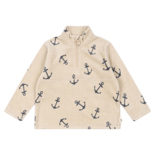 3件5折Little现货丹麦Konges Slojd FW25儿童抓绒套装帽上衣裤子